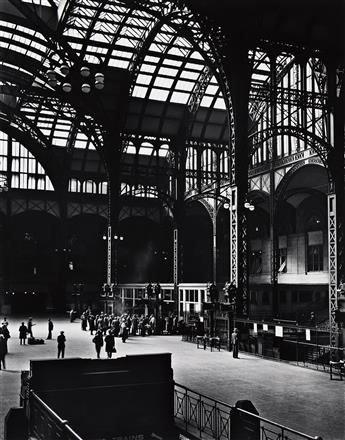 BERENICE ABBOTT (1898-1991) Penn Station, Interior. 1936; printed 1980s.                                                                         